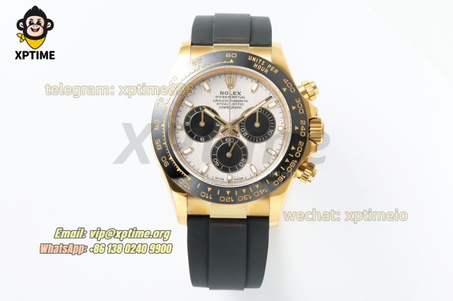 Daytona 126518 40mm QF Meteorite/Stick on YG/RU Strap SH4130 V11 Super Clone (Weighted) Daytona 126518 40mm QF Meteorite/Stick on YG/RU Strap SH4130 V11 Super Clone (Weighted)