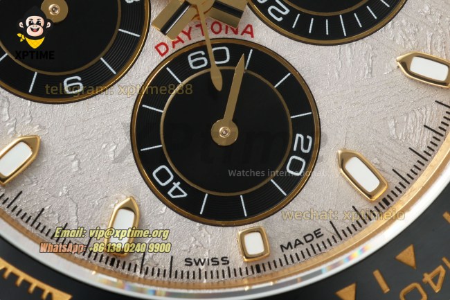 Daytona 126518 40mm QF Meteorite/Stick on YG/RU Strap SH4130 V11 Super Clone (Weighted) Daytona 126518 40mm QF Meteorite/Stick on YG/RU Strap SH4130 V11 Super Clone (Weighted)