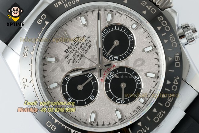 Daytona 126518 40mm QF Meteorite/Stick on SS/RU Strap SH4130 V11 Super Clone (Weighted) Daytona 126518 40mm QF Meteorite/Stick on SS/RU Strap SH4130 V11 Super Clone (Weighted)