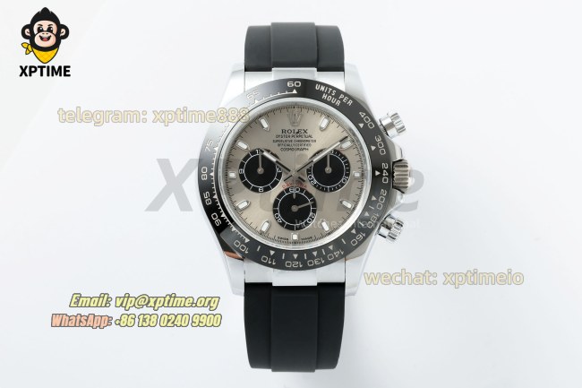 Daytona 126519 40mm QF Gray & Black/Stick on SS/RU Strap SH4130 V11 Super Clone (Weighted) Daytona 126519 40mm QF Gray & Black/Stick on SS/RU Strap SH4130 V11 Super Clone (Weighted)