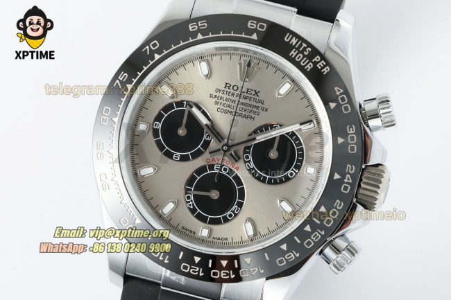 Daytona 126519 40mm QF Gray & Black/Stick on SS/RU Strap SH4130 V11 Super Clone (Weighted) Daytona 126519 40mm QF Gray & Black/Stick on SS/RU Strap SH4130 V11 Super Clone (Weighted)