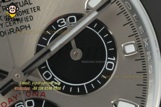 Daytona 126519 40mm QF Gray & Black/Stick on SS/RU Strap SH4130 V11 Super Clone (Weighted) Daytona 126519 40mm QF Gray & Black/Stick on SS/RU Strap SH4130 V11 Super Clone (Weighted)
