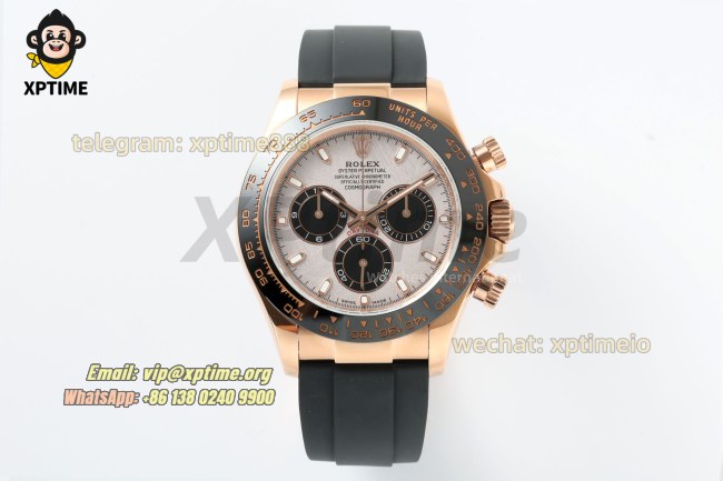 Daytona 126518 40mm QF Meteorite/Stick on RG/RU Strap SH4130 V11 Super Clone (Weighted) Daytona 126518 40mm QF Meteorite/Stick on RG/RU Strap SH4130 V11 Super Clone (Weighted)