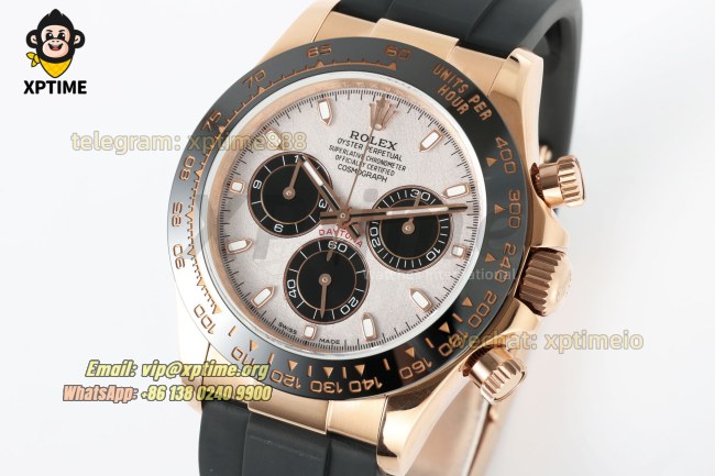 Daytona 126518 40mm QF Meteorite/Stick on RG/RU Strap SH4130 V11 Super Clone (Weighted) Daytona 126518 40mm QF Meteorite/Stick on RG/RU Strap SH4130 V11 Super Clone (Weighted)