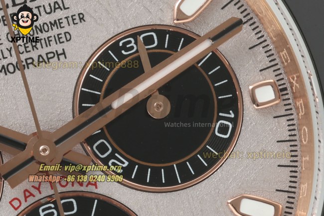 Daytona 126518 40mm QF Meteorite/Stick on RG/RU Strap SH4130 V11 Super Clone (Weighted) Daytona 126518 40mm QF Meteorite/Stick on RG/RU Strap SH4130 V11 Super Clone (Weighted)