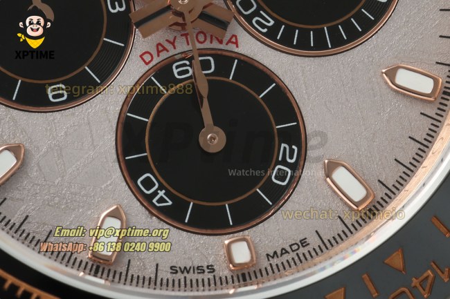Daytona 126518 40mm QF Meteorite/Stick on RG/RU Strap SH4130 V11 Super Clone (Weighted) Daytona 126518 40mm QF Meteorite/Stick on RG/RU Strap SH4130 V11 Super Clone (Weighted)