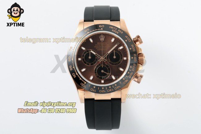 Daytona 126518 40mm QF Chocolate/Stick on RG/RU Strap SH4130 V11 Super Clone (Weighted) Daytona 126518 40mm QF Chocolate/Stick on RG/RU Strap SH4130 V11 Super Clone (Weighted)