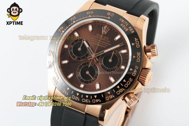 Daytona 126518 40mm QF Chocolate/Stick on RG/RU Strap SH4130 V11 Super Clone (Weighted) Daytona 126518 40mm QF Chocolate/Stick on RG/RU Strap SH4130 V11 Super Clone (Weighted)