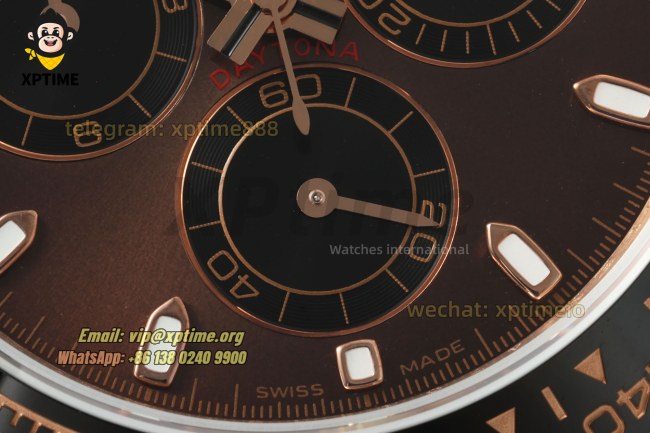 Daytona 126518 40mm QF Chocolate/Stick on RG/RU Strap SH4130 V11 Super Clone (Weighted) Daytona 126518 40mm QF Chocolate/Stick on RG/RU Strap SH4130 V11 Super Clone (Weighted)