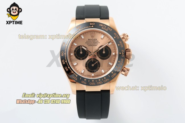 Daytona 126518 40mm QF RG/Stick on RG/RU Strap SH4130 V11 Super Clone (Weighted) Daytona 126518 40mm QF RG/Stick on RG/RU Strap SH4130 V11 Super Clone (Weighted)