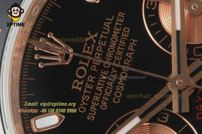 Daytona 126518 40mm QF Black & RG/Diamond on RG/RU Strap SH4130 V11 Super Clone (Weighted) Daytona 126518 40mm QF Black & RG/Diamond on RG/RU Strap SH4130 V11 Super Clone (Weighted)
