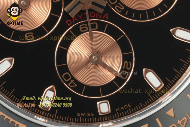 Daytona 126518 40mm QF Black & RG/Diamond on RG/RU Strap SH4130 V11 Super Clone (Weighted) Daytona 126518 40mm QF Black & RG/Diamond on RG/RU Strap SH4130 V11 Super Clone (Weighted)
