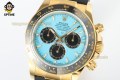 Daytona 126518 40mm QF Turquoise & Black/Stick on YG/RU Strap SH4131 V10 Super Clone (Weighted) Daytona 126518 40mm QF Turquoise & Black/Stick on YG/RU Strap SH4131 V10 Super Clone (Weighted)