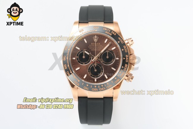 Daytona 126515 40mm QF Chocolate/Stick on RG/RU Strap SH4131 V10 Super Clone (Weighted) Daytona 126515 40mm QF Chocolate/Stick on RG/RU Strap SH4131 V10 Super Clone (Weighted)