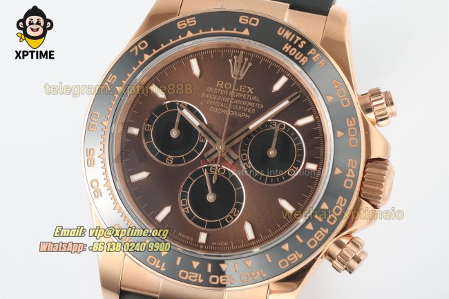 Daytona 126515 40mm QF Chocolate/Stick on RG/RU Strap SH4131 V10 Super Clone (Weighted) Daytona 126515 40mm QF Chocolate/Stick on RG/RU Strap SH4131 V10 Super Clone (Weighted)