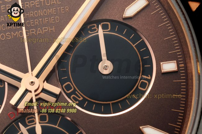 Daytona 126515 40mm QF Chocolate/Stick on RG/RU Strap SH4131 V10 Super Clone (Weighted) Daytona 126515 40mm QF Chocolate/Stick on RG/RU Strap SH4131 V10 Super Clone (Weighted)