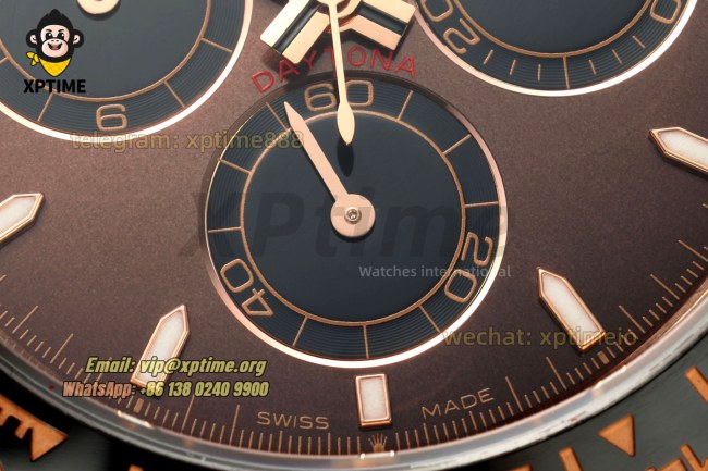 Daytona 126515 40mm QF Chocolate/Stick on RG/RU Strap SH4131 V10 Super Clone (Weighted) Daytona 126515 40mm QF Chocolate/Stick on RG/RU Strap SH4131 V10 Super Clone (Weighted)
