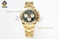 Daytona 126508 40mm QF Green & Golden/Sticks on YG/YG Bracelet V6 SH4131 Super Clone (Weighted) Daytona 126508 40mm QF Green & Golden/Sticks on YG/YG Bracelet V6 SH4131 Super Clone (Weighted)