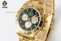 Daytona 126508 40mm QF Green & Golden/Sticks on YG/YG Bracelet V6 SH4131 Super Clone (Weighted) Daytona 126508 40mm QF Green & Golden/Sticks on YG/YG Bracelet V6 SH4131 Super Clone (Weighted)