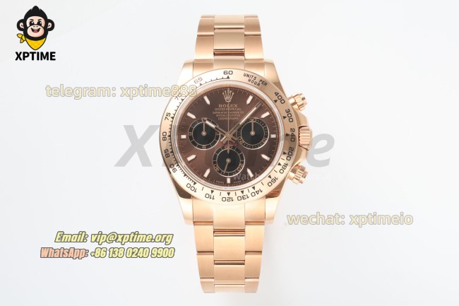 Daytona 126505 40mm QF Chocolate/Sticks on RG/RG Bracelet V6 SH4131 Super Clone (Weighted) Daytona 126505 40mm QF Chocolate/Sticks on RG/RG Bracelet V6 SH4131 Super Clone (Weighted)