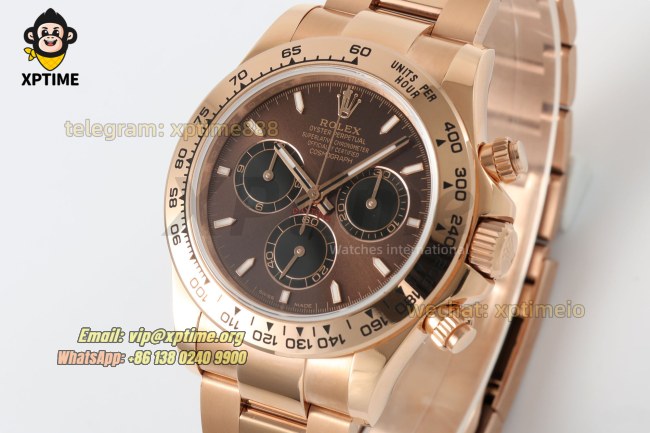 Daytona 126505 40mm QF Chocolate/Sticks on RG/RG Bracelet V6 SH4131 Super Clone (Weighted) Daytona 126505 40mm QF Chocolate/Sticks on RG/RG Bracelet V6 SH4131 Super Clone (Weighted)