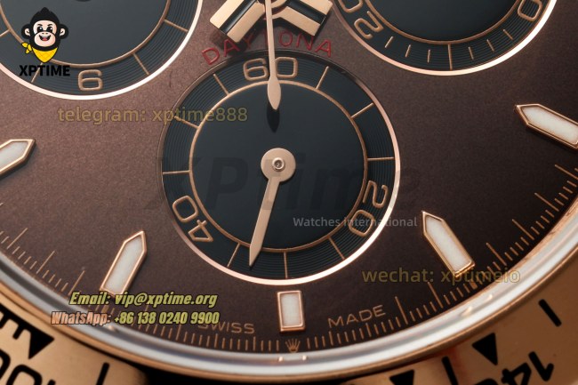 Daytona 126505 40mm QF Chocolate/Sticks on RG/RG Bracelet V6 SH4131 Super Clone (Weighted) Daytona 126505 40mm QF Chocolate/Sticks on RG/RG Bracelet V6 SH4131 Super Clone (Weighted)