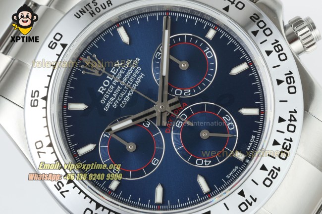 Daytona 126509 40mm QF Blue/Sticks on SS/SS Bracelet V6 SH4131 Super Clone (Weighted) Daytona 126509 40mm QF Blue/Sticks on SS/SS Bracelet V6 SH4131 Super Clone (Weighted)