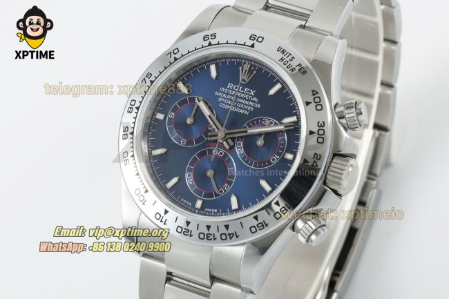 Daytona 126509 40mm QF Blue/Sticks on SS/SS Bracelet V6 SH4131 Super Clone (Weighted) Daytona 126509 40mm QF Blue/Sticks on SS/SS Bracelet V6 SH4131 Super Clone (Weighted)