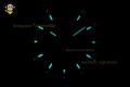 Daytona 126518 40mm QF Turquoise & Black/Stick on YG/RU Strap SH4131 V10 Super Clone (Weighted) Daytona 126518 40mm QF Turquoise & Black/Stick on YG/RU Strap SH4131 V10 Super Clone (Weighted)
