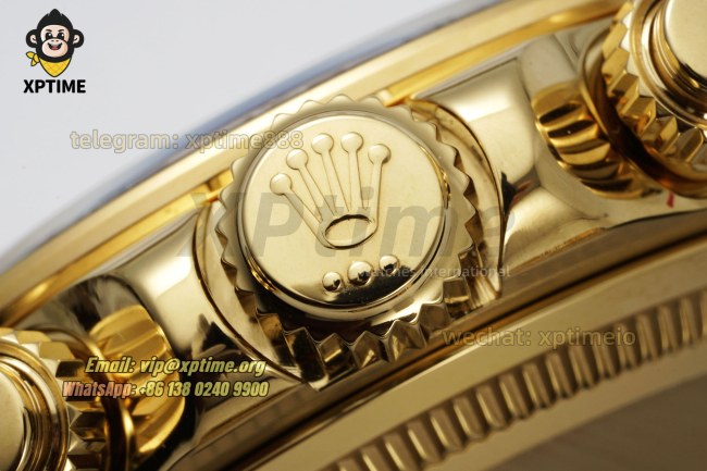 Daytona 126518 40mm QF YG/Stick on YG/RU Strap SH4131 Super Clone Daytona 126518 40mm QF YG/Stick on YG/RU Strap SH4131 Super Clone