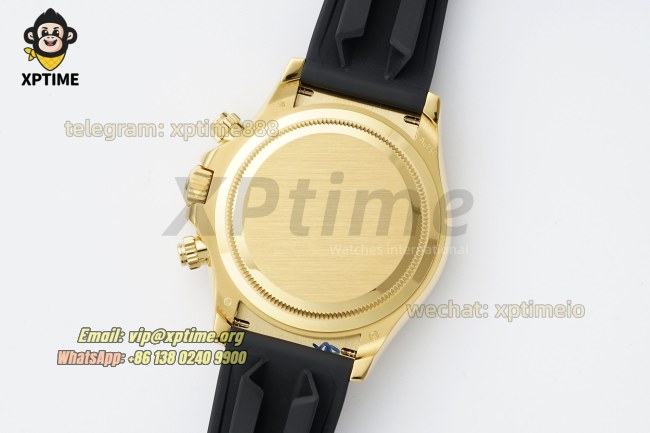 Daytona 126518 40mm QF Black YG/Diamond on YG/RU Strap SH4131 Super Clone Daytona 126518 40mm QF Black YG/Diamond on YG/RU Strap SH4131 Super Clone