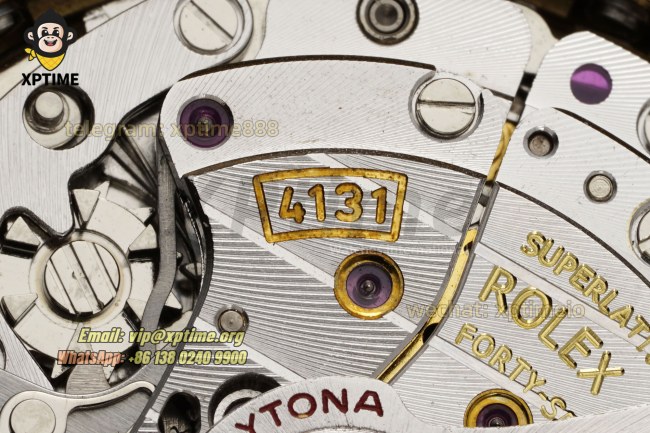 Daytona 126518 40mm QF White/Stick on YG/RU Strap SH4131 Super Clone Daytona 126518 40mm QF White/Stick on YG/RU Strap SH4131 Super Clone