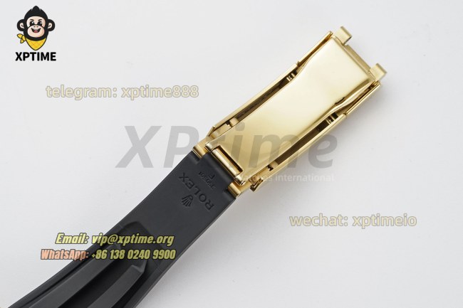 Daytona 126518 40mm QF Black YG/Diamond on YG/RU Strap SH4131 Super Clone Daytona 126518 40mm QF Black YG/Diamond on YG/RU Strap SH4131 Super Clone