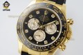 Daytona 126518 40mm QF Black YG/Diamond on YG/RU Strap SH4131 Super Clone Daytona 126518 40mm QF Black YG/Diamond on YG/RU Strap SH4131 Super Clone