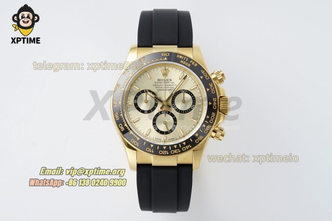 Daytona 126518 40mm QF YG/Stick on YG/RU Strap SH4131 Super Clone Daytona 126518 40mm QF YG/Stick on YG/RU Strap SH4131 Super Clone