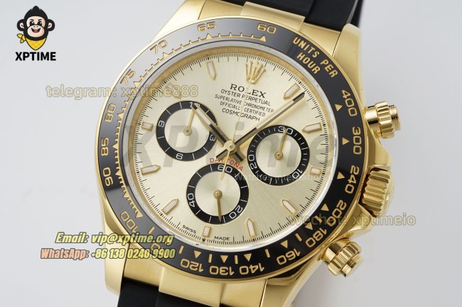 Daytona 126518 40mm QF YG/Stick on YG/RU Strap SH4131 Super Clone Daytona 126518 40mm QF YG/Stick on YG/RU Strap SH4131 Super Clone