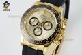 Daytona 126518 40mm QF YG/Stick on YG/RU Strap SH4131 Super Clone Daytona 126518 40mm QF YG/Stick on YG/RU Strap SH4131 Super Clone