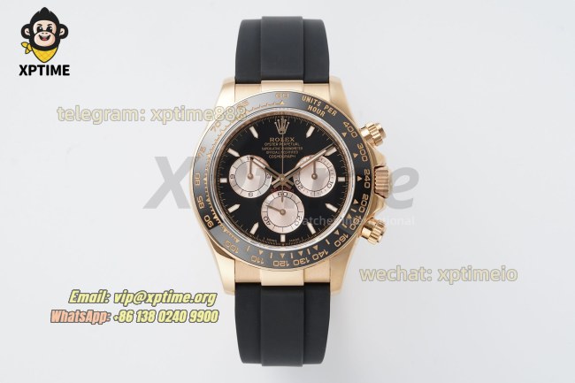 Daytona 126515 40mm QF Black Champagne/Stick on RG/RU Strap SH4131 Super Clone (Weighted) Daytona 126515 40mm QF Black Champagne/Stick on RG/RU Strap SH4131 Super Clone (Weighted)
