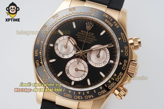 Daytona 126515 40mm QF Black Champagne/Stick on RG/RU Strap SH4131 Super Clone (Weighted) Daytona 126515 40mm QF Black Champagne/Stick on RG/RU Strap SH4131 Super Clone (Weighted)