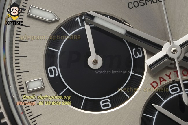 Daytona 126519 40mm QF Gray Black/Stick on SS/RU Strap SH4131 Super Clone (Weighted) Daytona 126519 40mm QF Gray Black/Stick on SS/RU Strap SH4131 Super Clone (Weighted)