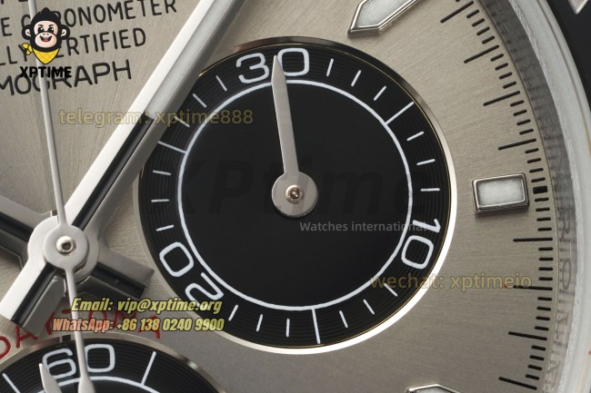 Daytona 126519 40mm QF Gray Black/Stick on SS/RU Strap SH4131 Super Clone (Weighted) Daytona 126519 40mm QF Gray Black/Stick on SS/RU Strap SH4131 Super Clone (Weighted)