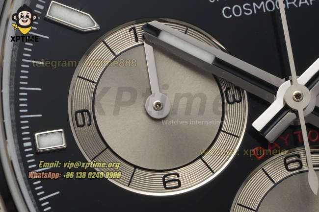 Daytona 126519 40mm QF Black Gray/Stick on SS/RU Strap SH4131 Super Clone (Weighted) Daytona 126519 40mm QF Black Gray/Stick on SS/RU Strap SH4131 Super Clone (Weighted)