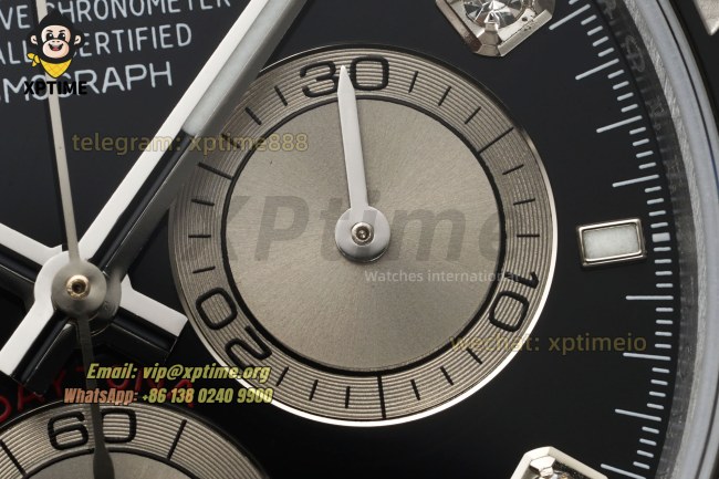 Daytona 126519 40mm QF Black Gray/Diamond on SS/RU Strap SH4131 Super Clone (Weighted) Daytona 126519 40mm QF Black Gray/Diamond on SS/RU Strap SH4131 Super Clone (Weighted)