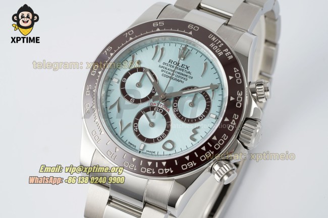 Daytona 126506 40mm QF Ice Blue/Arab on SS/SS Bracelet SH4131 Super Clone (Weighted) Daytona 126506 40mm QF Ice Blue/Arab on SS/SS Bracelet SH4131 Super Clone (Weighted)