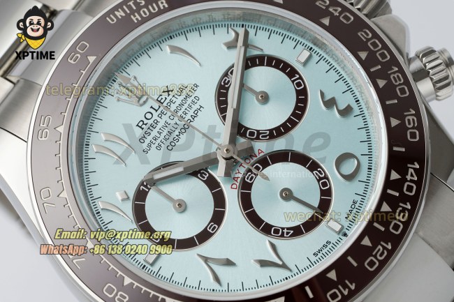 Daytona 126506 40mm QF Ice Blue/Arab on SS/SS Bracelet SH4131 Super Clone (Weighted) Daytona 126506 40mm QF Ice Blue/Arab on SS/SS Bracelet SH4131 Super Clone (Weighted)