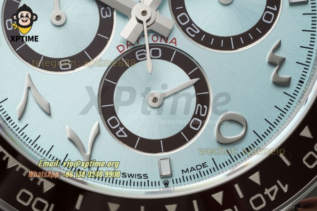 Daytona 126506 40mm QF Ice Blue/Arab on SS/SS Bracelet SH4131 Super Clone (Weighted) Daytona 126506 40mm QF Ice Blue/Arab on SS/SS Bracelet SH4131 Super Clone (Weighted)