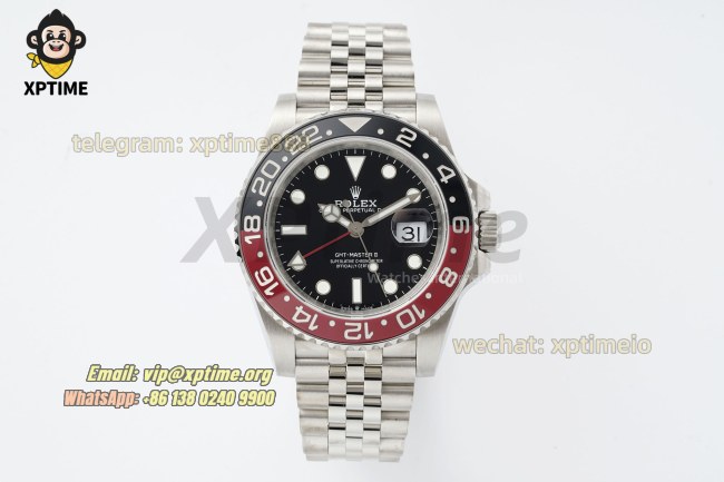 GMT Master II 126710 Pepsi 40mm QF Black/Dot on Jub SS/SS Bracelet VR3285 GMT Master II 126710 Pepsi 40mm QF Black/Dot on Jub SS/SS Bracelet VR3285