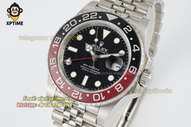 GMT Master II 126710 Pepsi 40mm QF Black/Dot on Jub SS/SS Bracelet VR3285 GMT Master II 126710 Pepsi 40mm QF Black/Dot on Jub SS/SS Bracelet VR3285