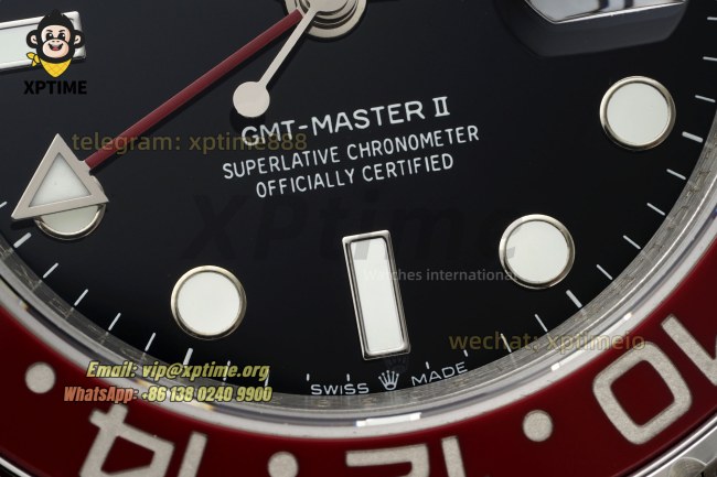 GMT Master II 126710 Pepsi 40mm QF Black/Dot on Jub SS/SS Bracelet VR3285 GMT Master II 126710 Pepsi 40mm QF Black/Dot on Jub SS/SS Bracelet VR3285