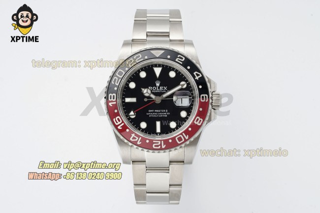 GMT Master II 126710 Pepsi 40mm QF Black/Dot on Oys SS/SS Bracelet VR3285 GMT Master II 126710 Pepsi 40mm QF Black/Dot on Oys SS/SS Bracelet VR3285